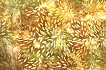 YELLOW - Magic - Batikstoff aus Indonesien